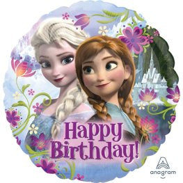 18” Frozen Happy Birthday Circle