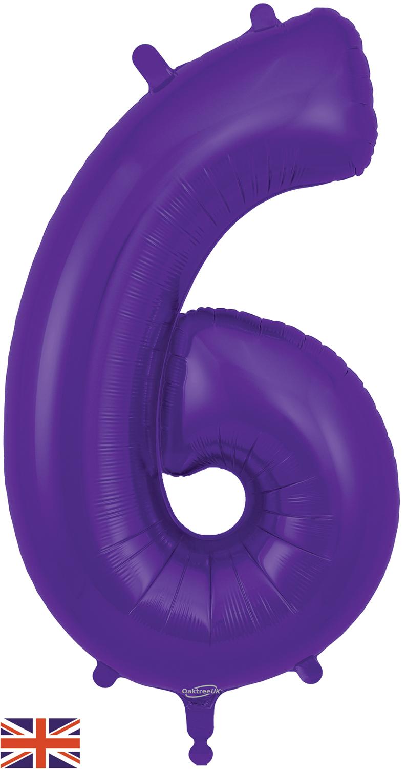 Oaktree Foil Number - Purple
