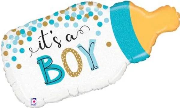 33inch Confetti Baby Bottle Holographic