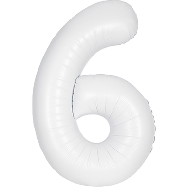 34” Unique Matte White