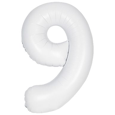 34” Unique Matte White