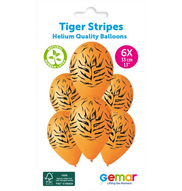 13” Tiger Stripes