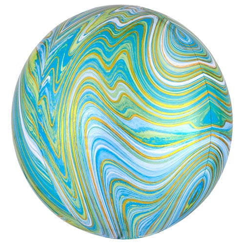 15inch Green Marble Orbz