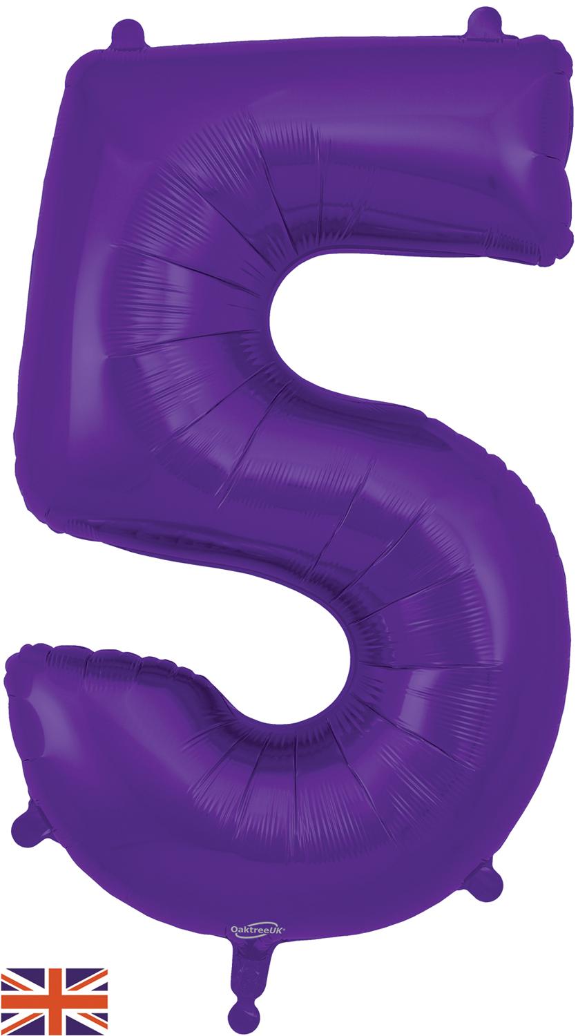 Oaktree Foil Number - Purple
