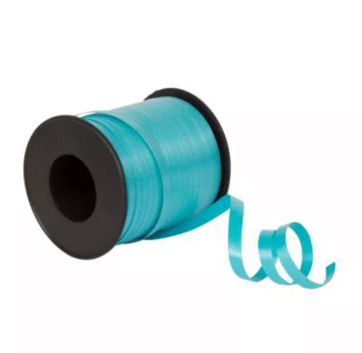 Unique Teal Curling Ribbon - 100 yds Red