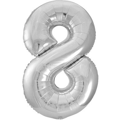 34” Unique Silver