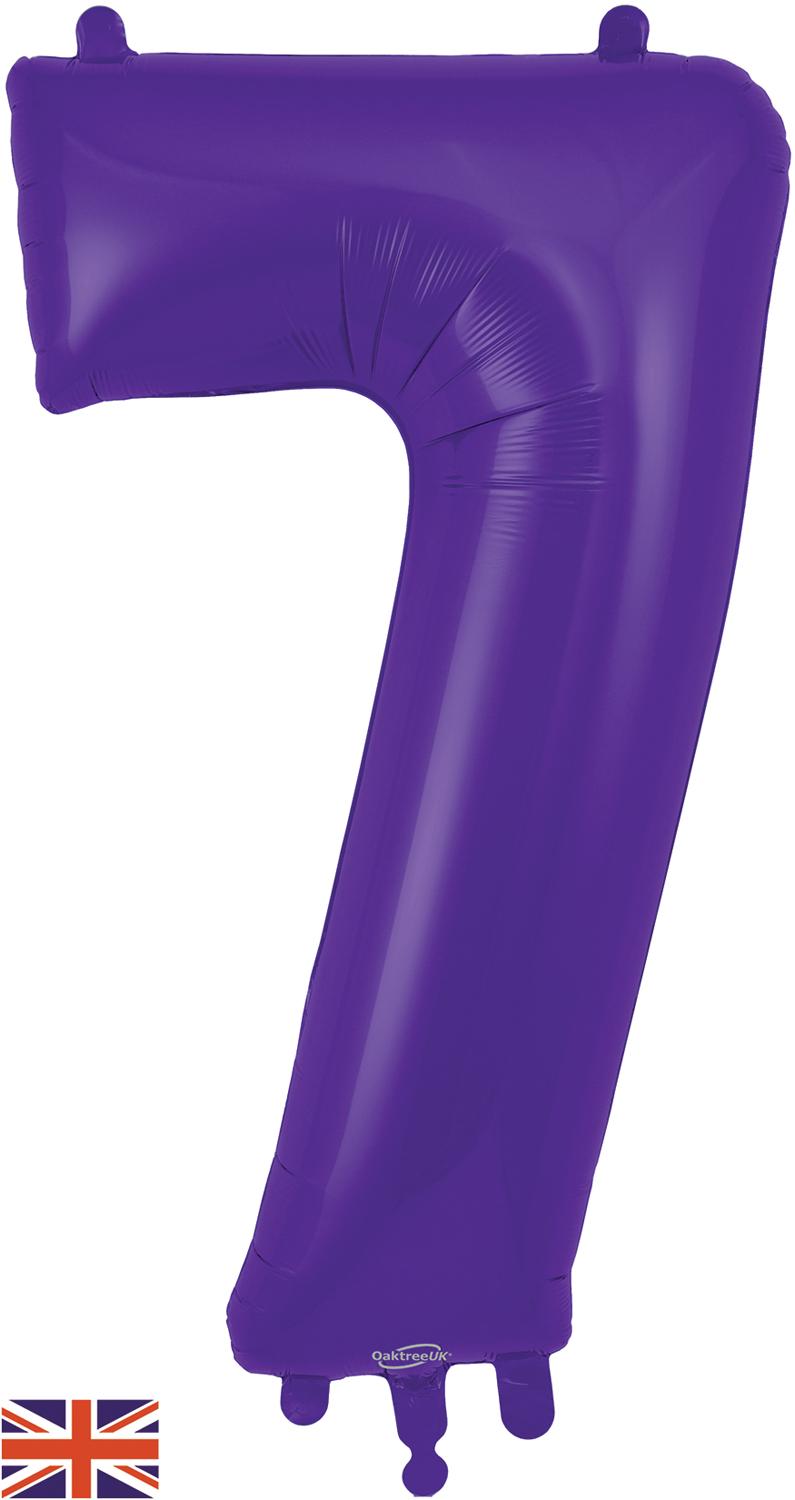Oaktree Foil Number - Purple
