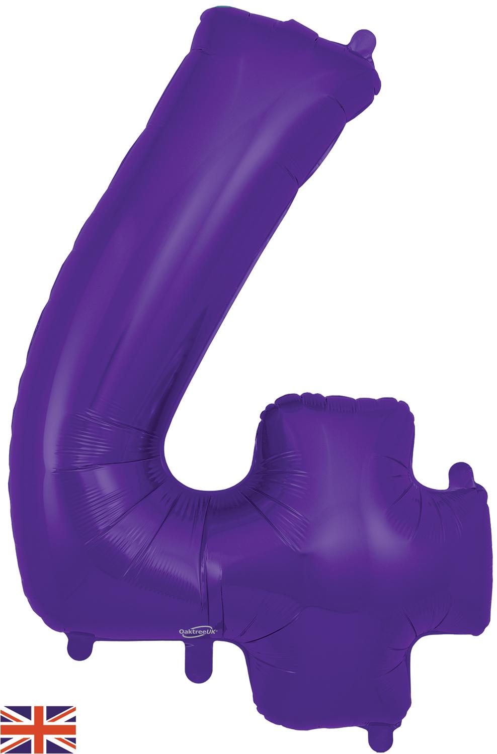Oaktree Foil Number - Purple
