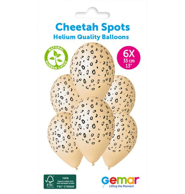 13” Cheetah Spots