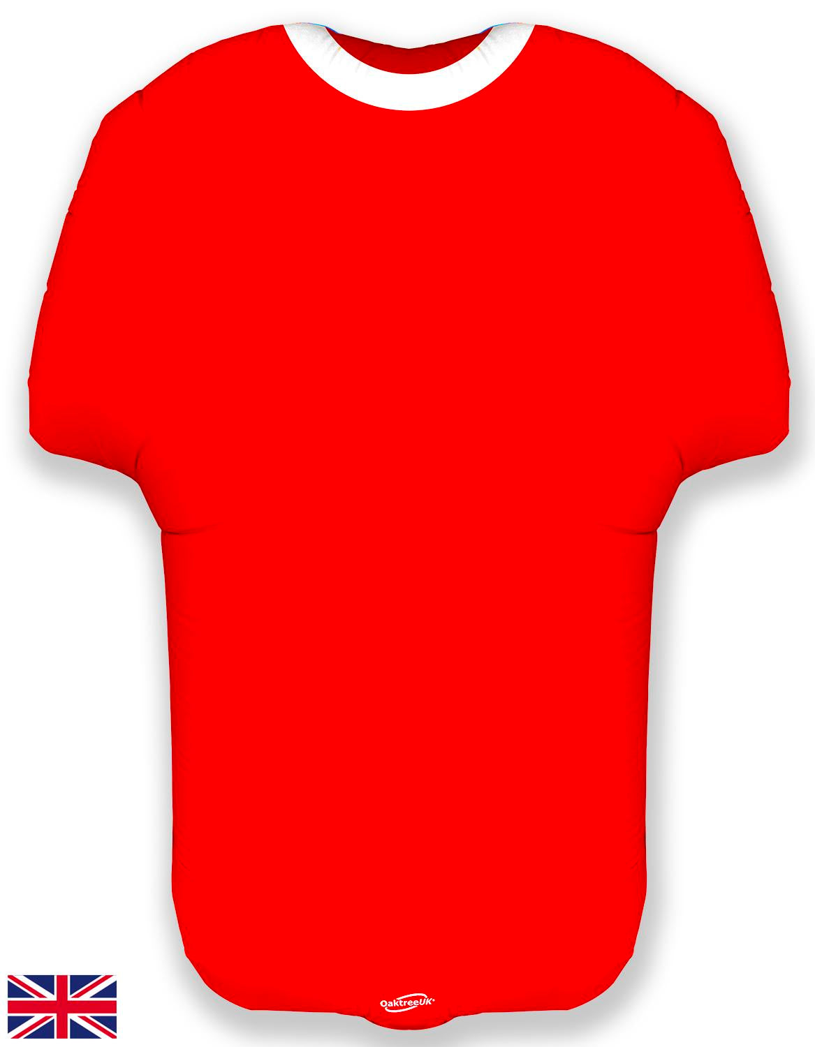 24inch Sports Shirt Red Metallic