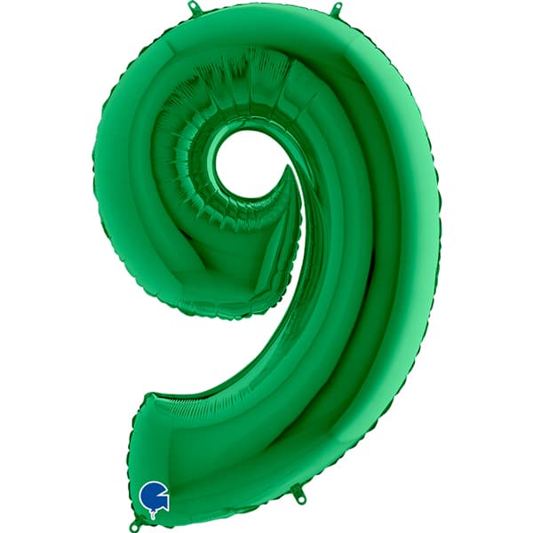40” Grabo Green Numbers