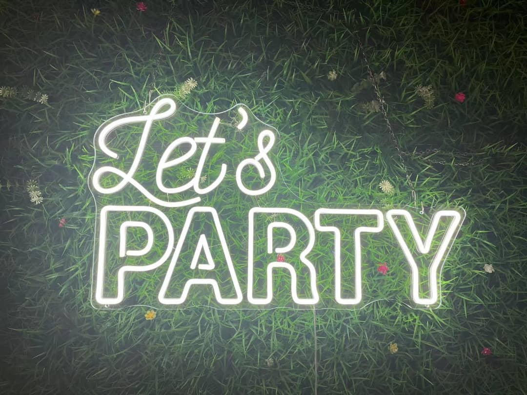 Let’s Party Neon Sign