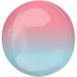 15inch Pastel Pink & Blue Ombré Orbz