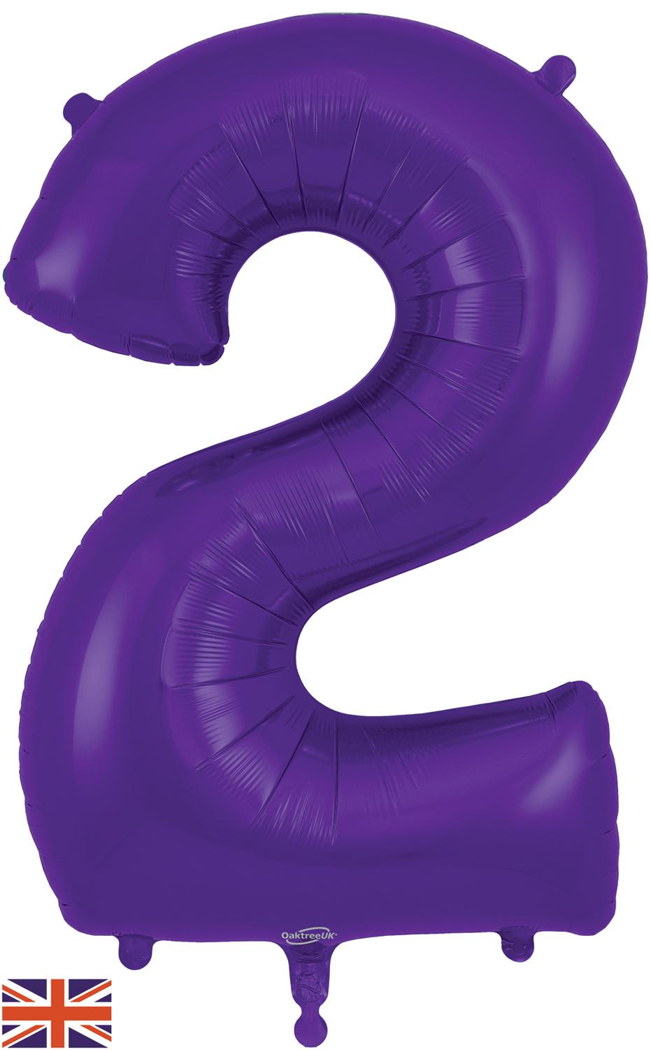 Oaktree Foil Number - Purple