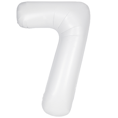 34” Unique Matte White