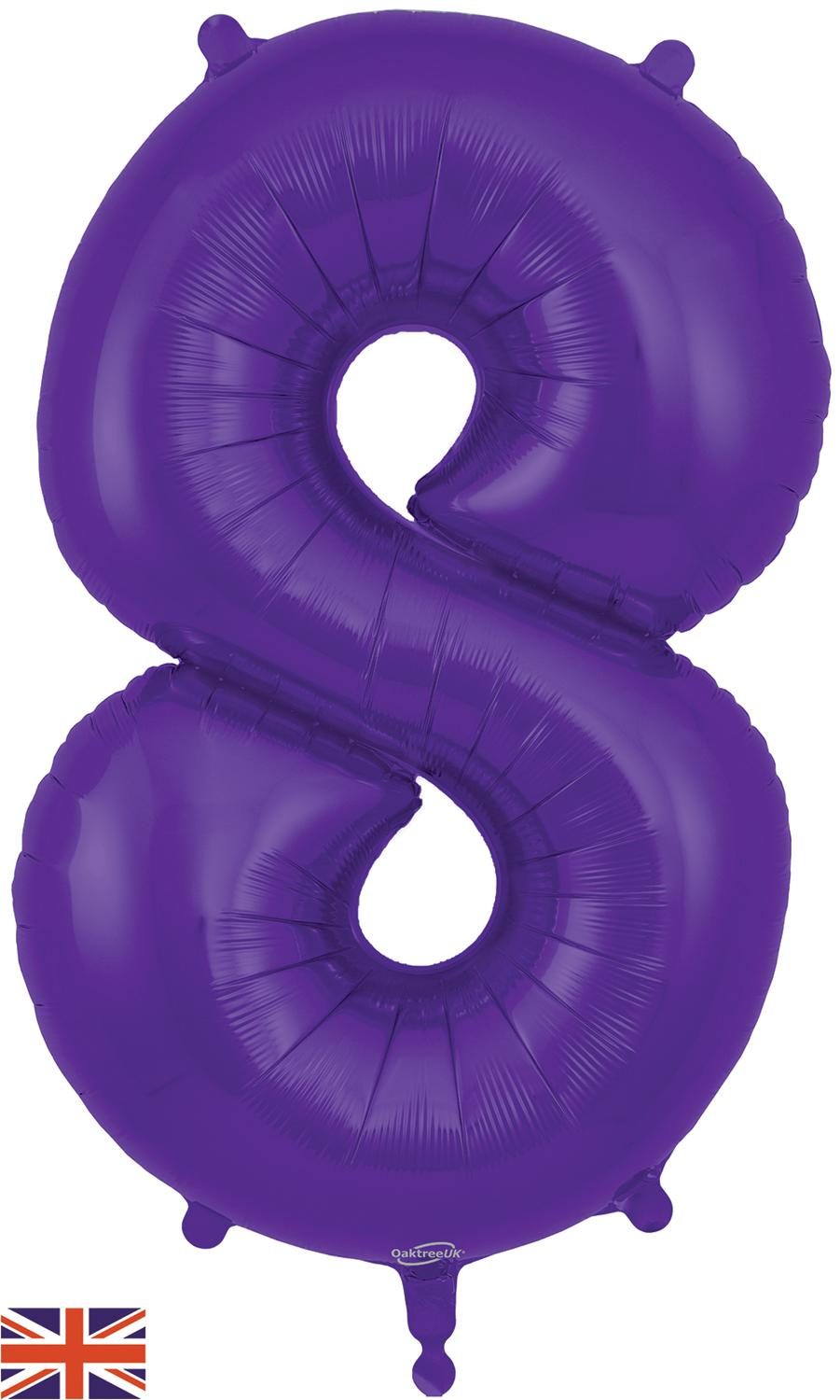 Oaktree Foil Number - Purple