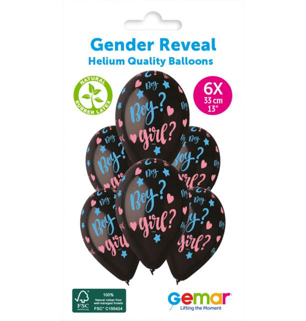 13” Girl or Boy Gender Reveal