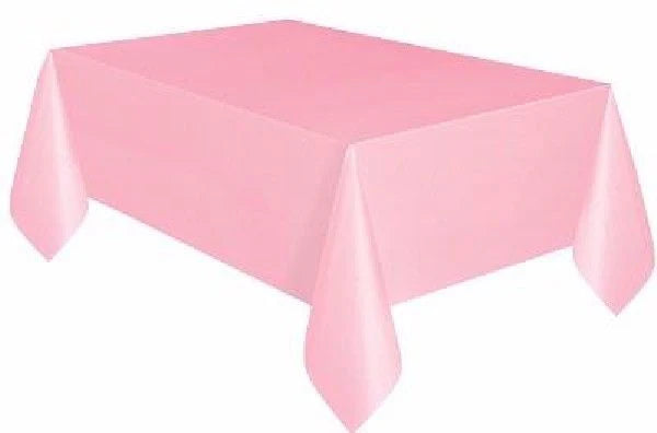 Unique Plastic Tablecover - Pink