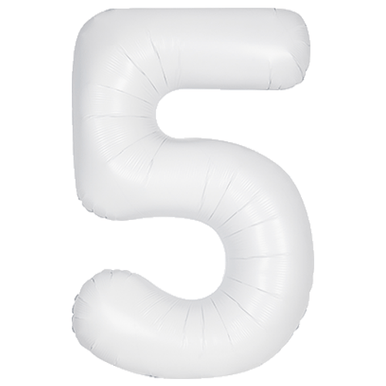 34” Unique Matte White
