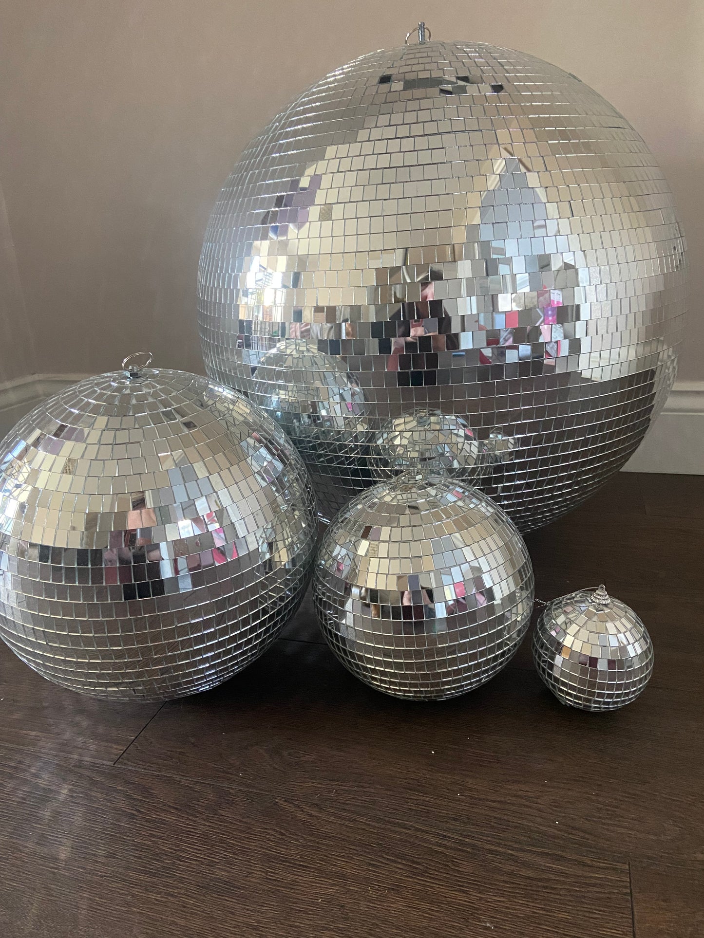 Silver Disco Ball