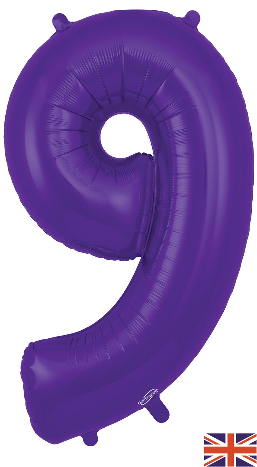 Oaktree Foil Number - Purple