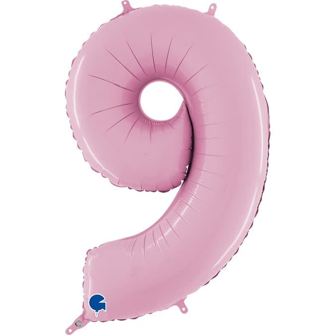 40” Grabo Pastel Pink Numbers