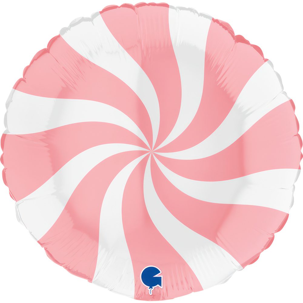 18inch Pink Swirl Round