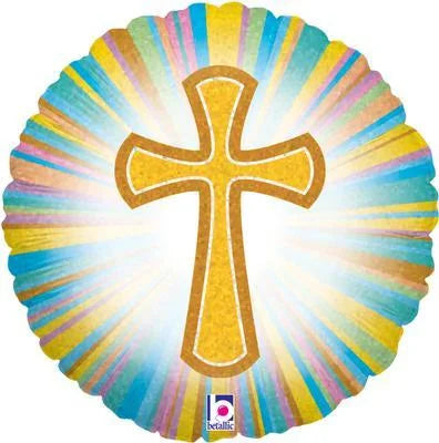 18” Betallic Cross Circle