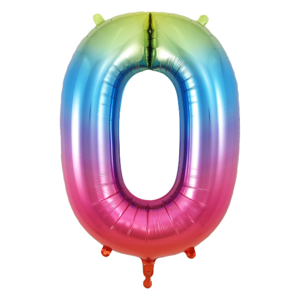 Oaktree Foil Number - Rainbow