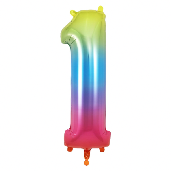 Oaktree Foil Number - Rainbow