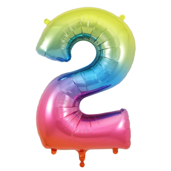 Oaktree Foil Number - Rainbow