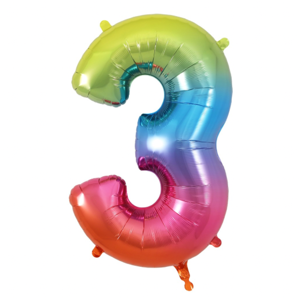 Oaktree Foil Number - Rainbow