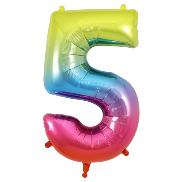 Oaktree Foil Number - Rainbow