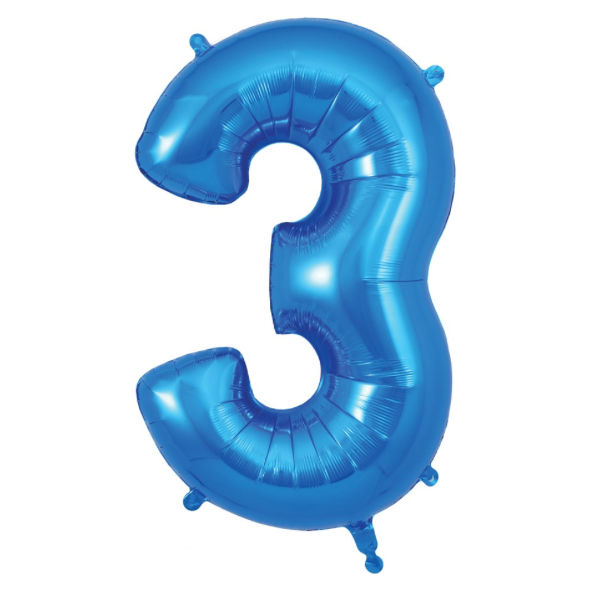 Oaktree Foil Number - Blue