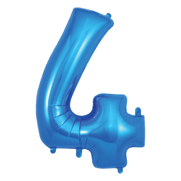 Oaktree Foil Number - Blue