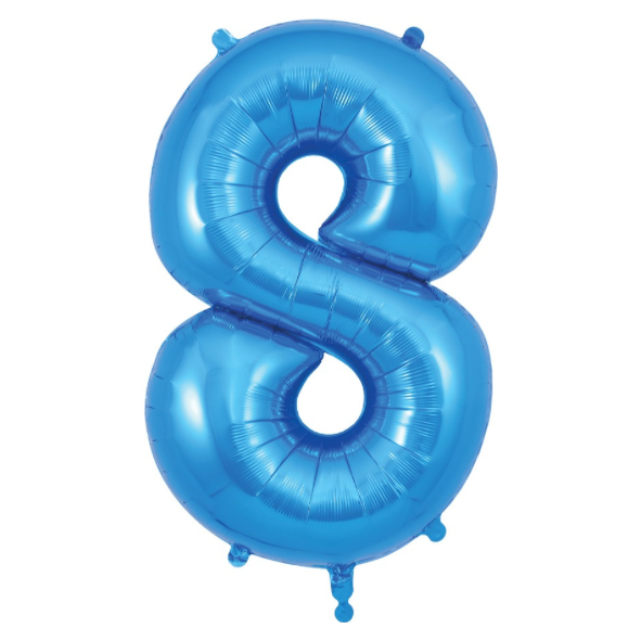 Oaktree Foil Number - Blue