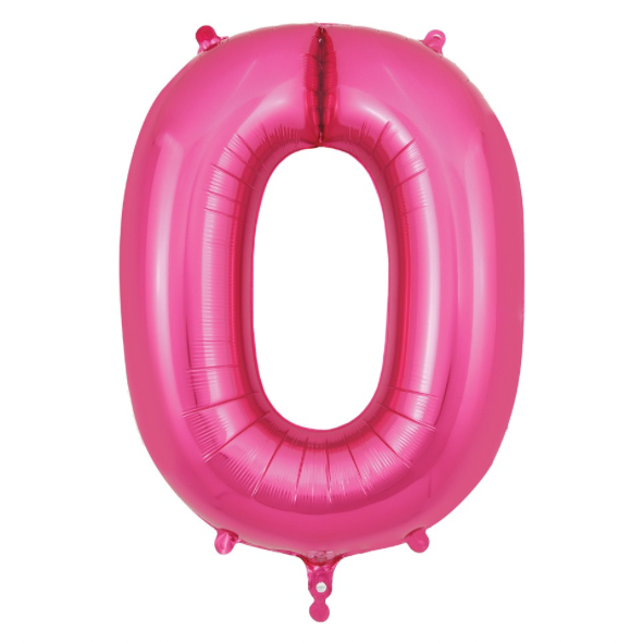 Oaktree Foil Number - Pink