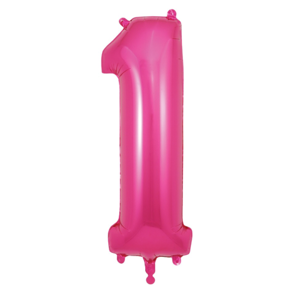 Oaktree Foil Number - Pink