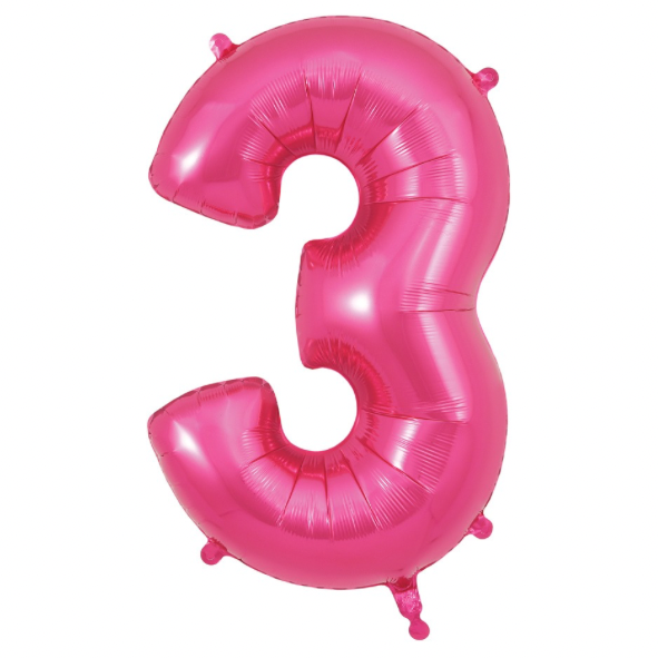 Oaktree Foil Number - Pink