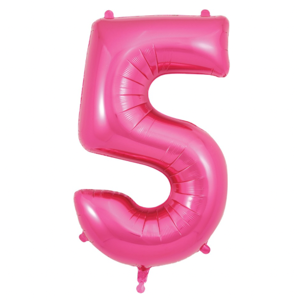 Oaktree Foil Number - Pink