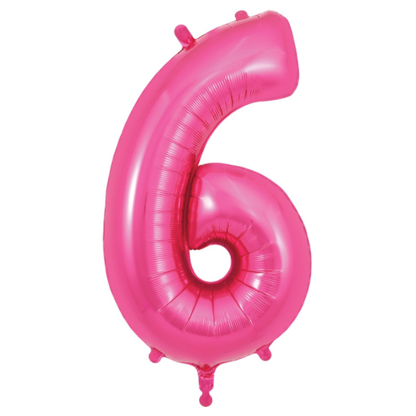 Oaktree Foil Number - Pink