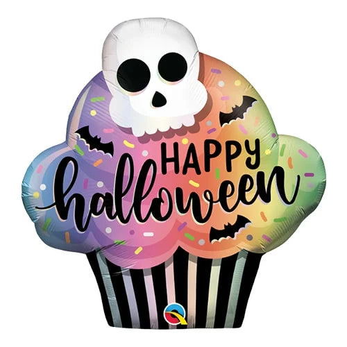 Cupcake Halloween Balloon