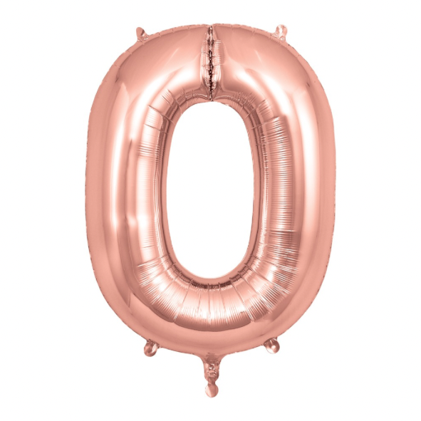 Oaktree Foil Number - Rose Gold