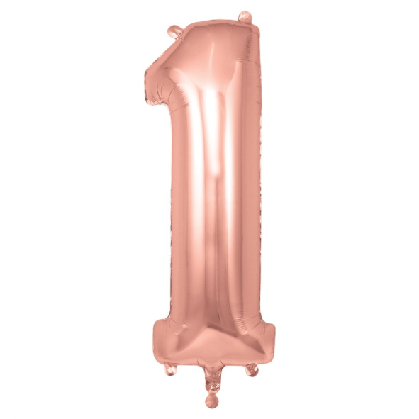 Oaktree Foil Number - Rose Gold
