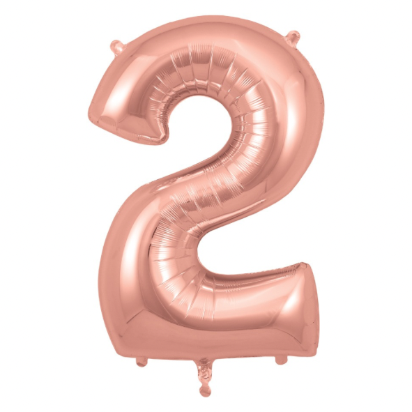 Oaktree Foil Number - Rose Gold