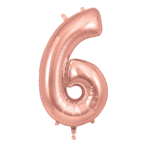 Oaktree Foil Number - Rose Gold
