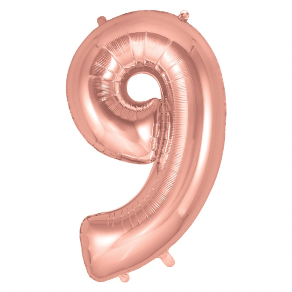 Oaktree Foil Number - Rose Gold