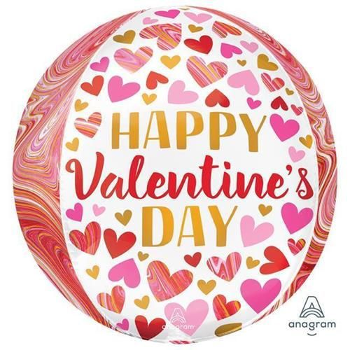 15” Anagram Orbz Valentine’s Day Marble