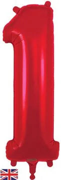 Oaktree Foil Number - Red