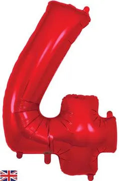 Oaktree Foil Number - Red